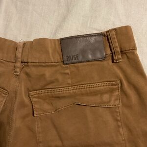 PAIGE Men's Brown cargo pants